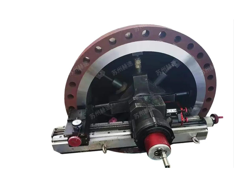 HT860MM內(nèi)漲式法蘭端面加工機(jī)