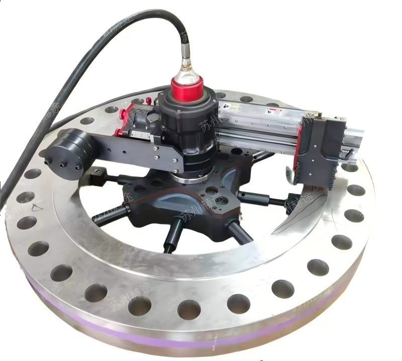 HT1500MM內(nèi)漲式法蘭端面加工機(jī)