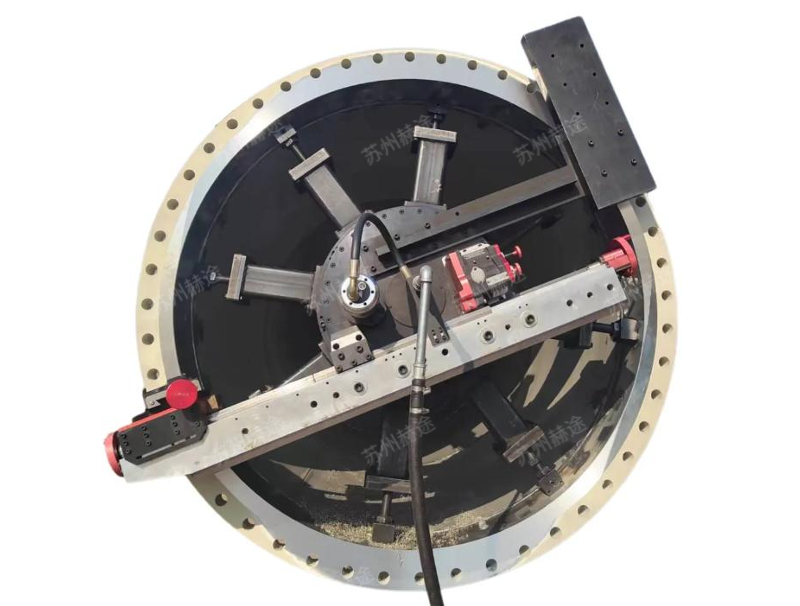 HT2000MM內(nèi)漲式法蘭端面加工機(jī)