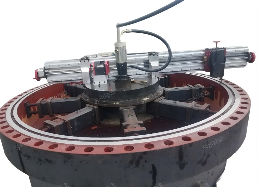 HT3000MM內(nèi)漲式法蘭端面加工機(jī)