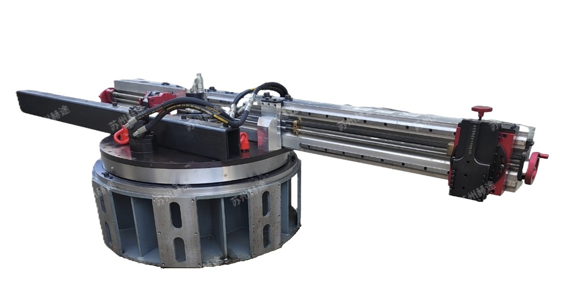 HT4000MM內(nèi)漲式法蘭端面加工機