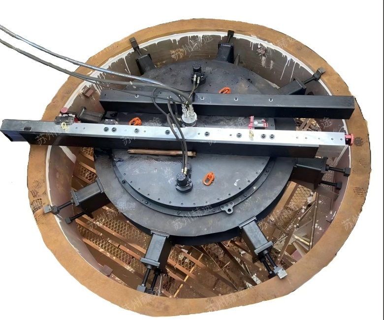 HT5000MM內(nèi)漲式法蘭端面加工機